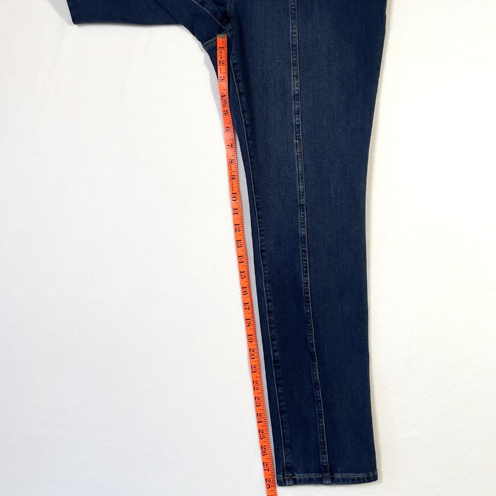 Duluth Trading Jean-etics High Rise Slim Leg Front Seam Size 10P - Picture 9 of 14